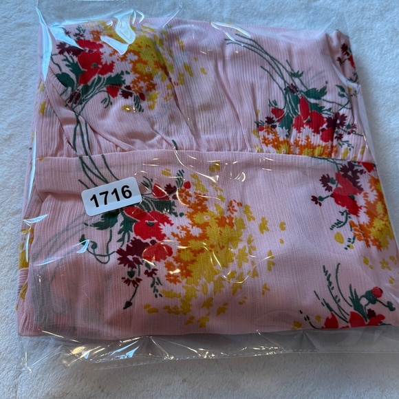 J. Crew Mercantile Pink Tiered Floral Maxi Dress 31716 - Picture 13 of 13